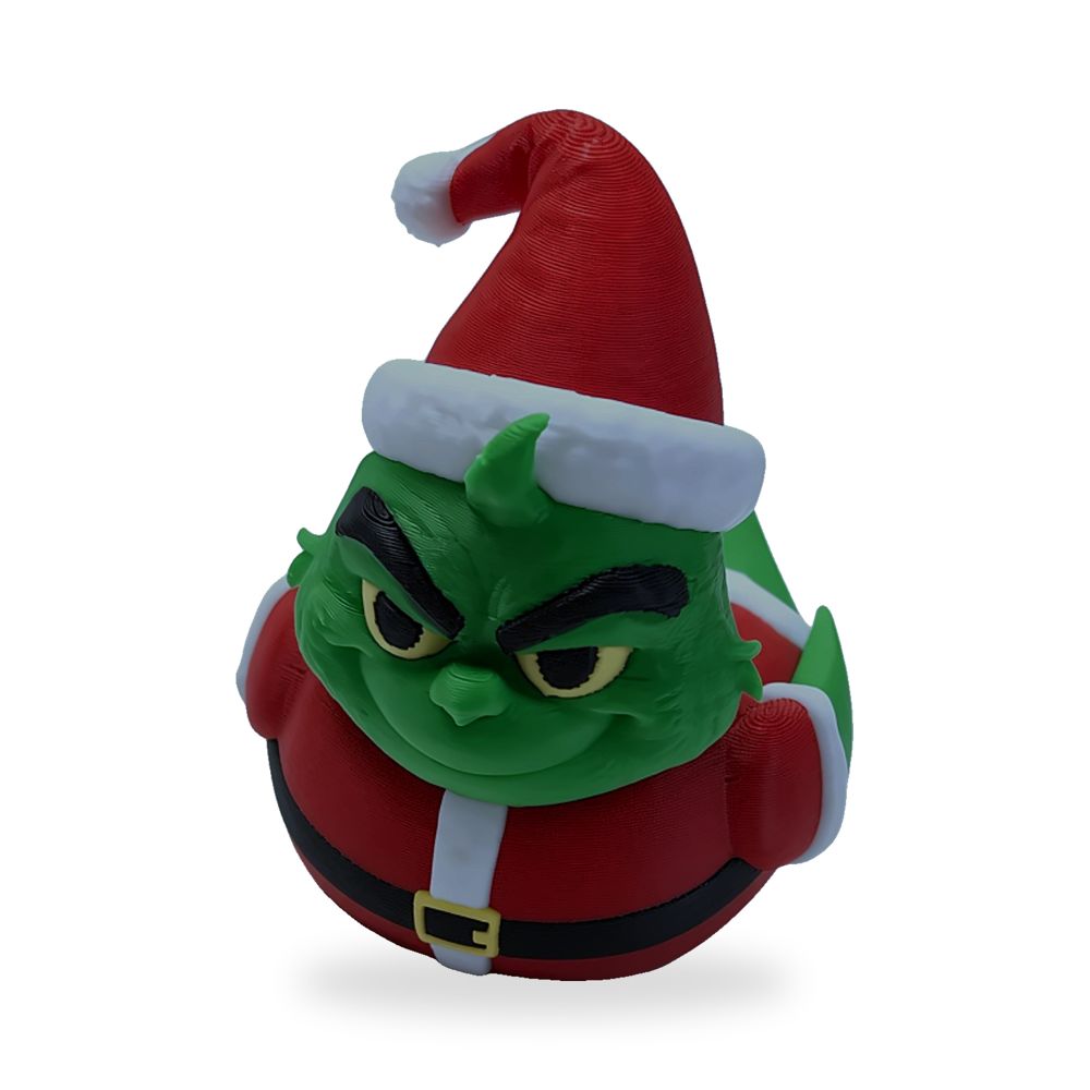 Grinch Duck print